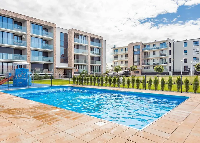 Apartament Flowers Z Parkingiem Perlowa Przystan - Holiday City